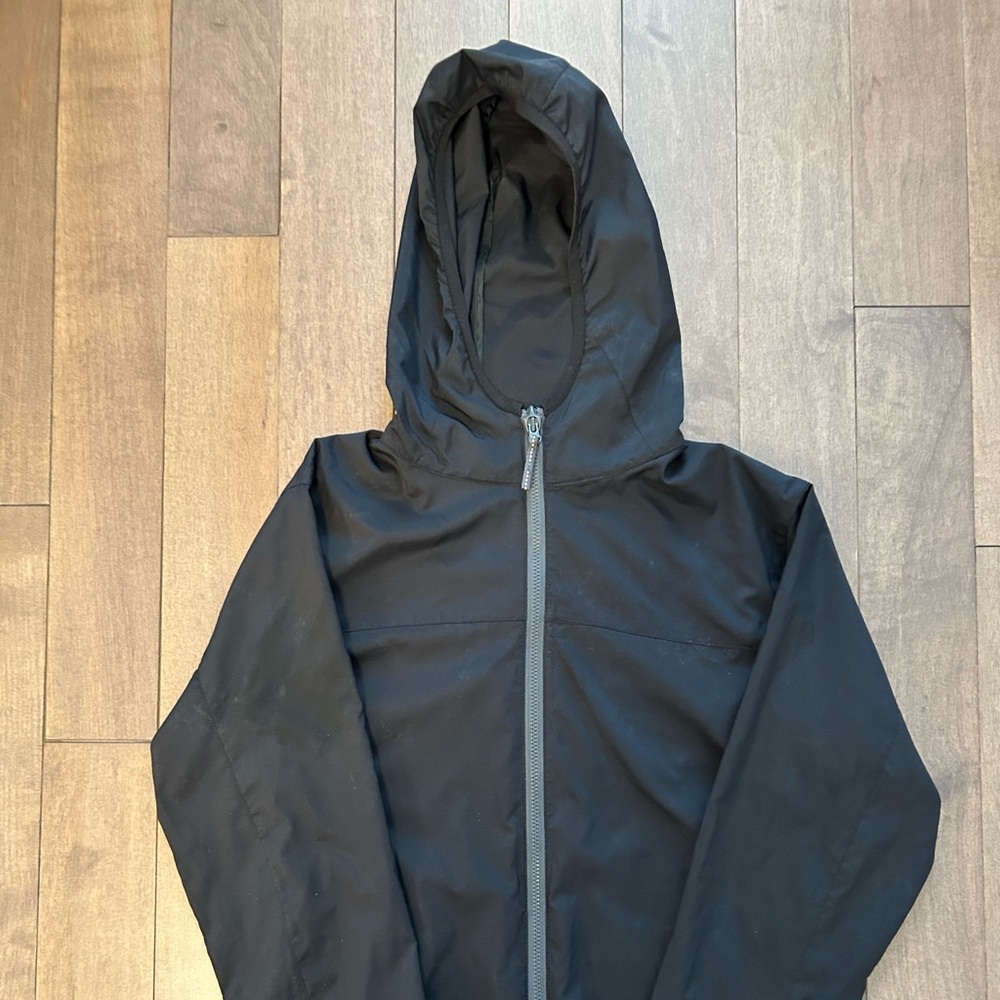 Uniqlo Black Kids Pocketable Parka